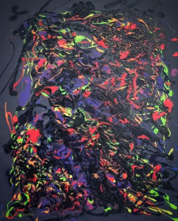 Equus - Abstract-No29-16x20-Acrylic-on-canvas-$1480