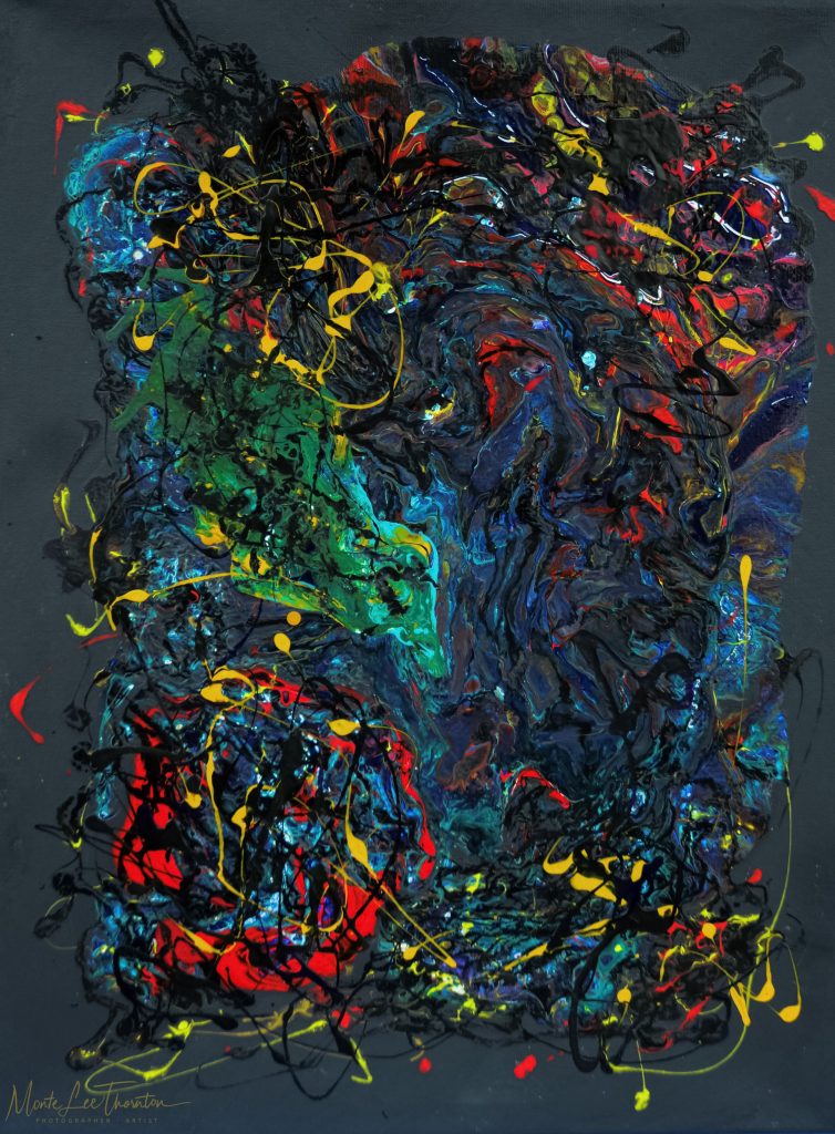 Abstract-No8-18x24-Acrylic-on-canvas- by Monte Thornton $2480-series-4-of-4